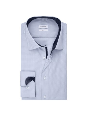 SEIDENSTICKER Slim fit Business shirt in Blue