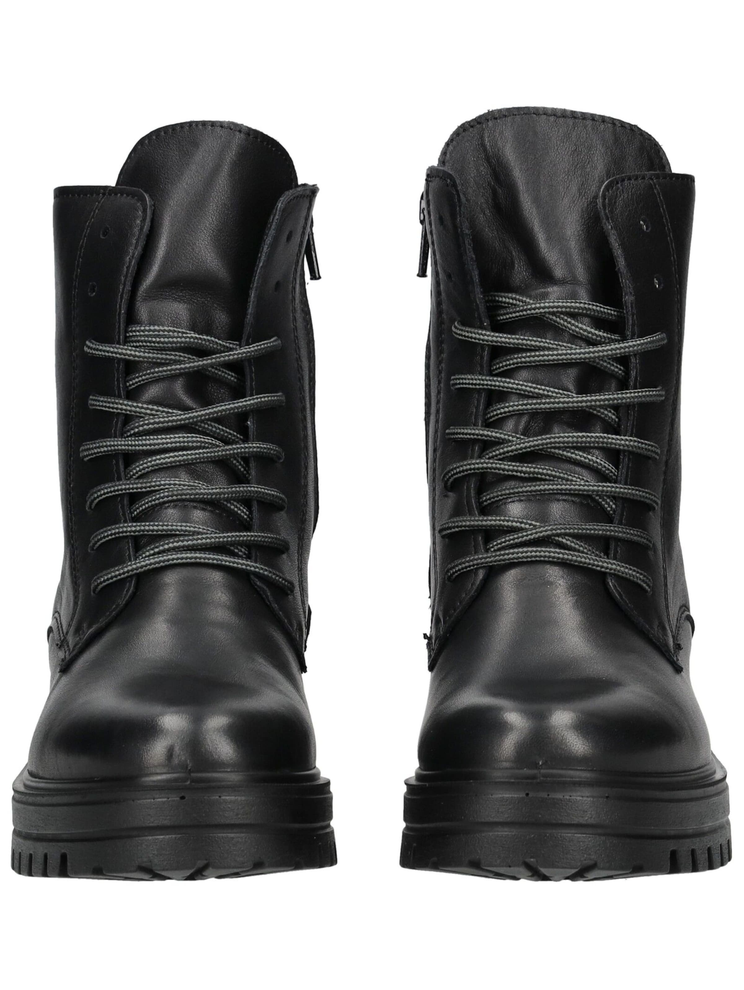 Bottines à lacets IMAC en noir