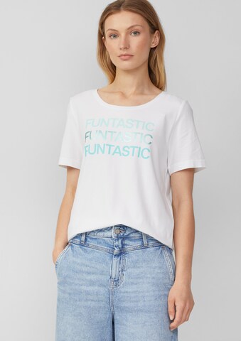 s.Oliver Shirt in Wit: voorkant