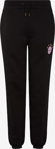 FC BAYERN MÜNCHEN Pants 'Logo' in Black: front