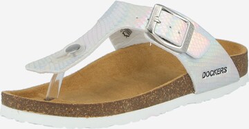 Dockers by Gerli Sandals in Silver: front