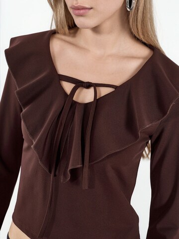 Bigdart Blouse in Brown