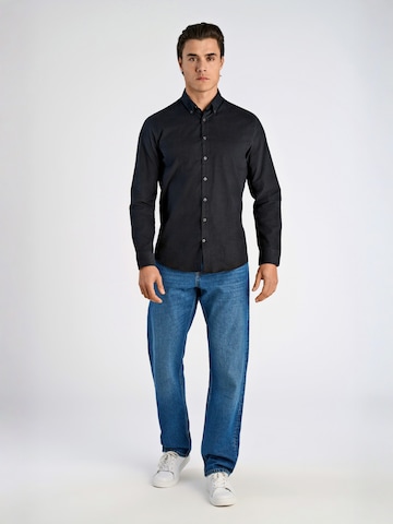 Lindbergh Regular fit Overhemd in Zwart