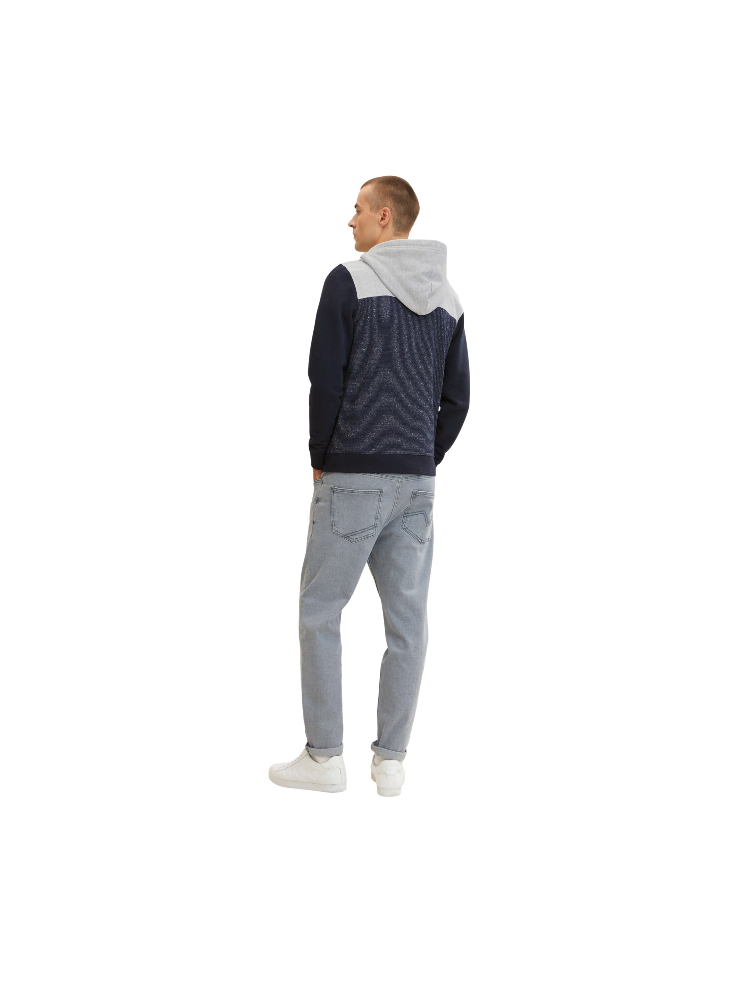 Veste de survêtement TOM TAILOR en bleu