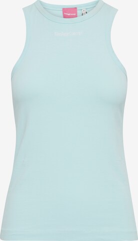 Top di The Jogg Concept in blu: frontale