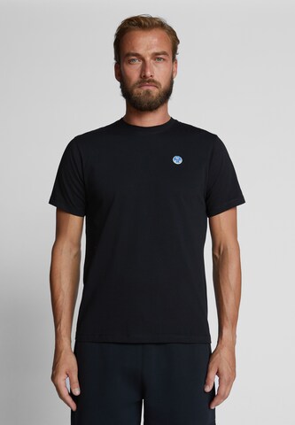 North Sails T-Shirt in Schwarz: predná strana