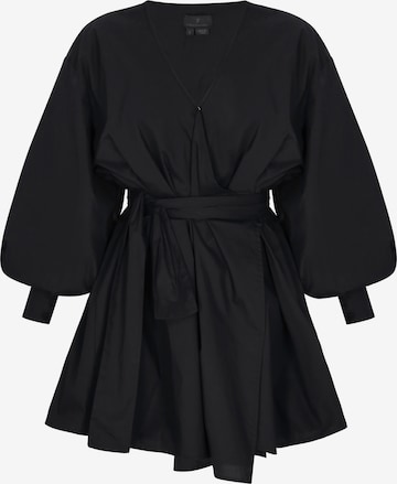 DreiMaster Klassik Jurk 'Classic' in Zwart: voorkant