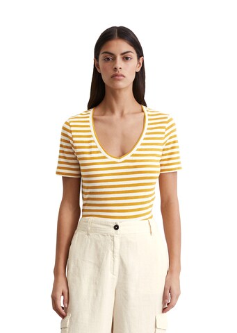 Marc O'Polo T-Shirt in Gelb: Vorderseite