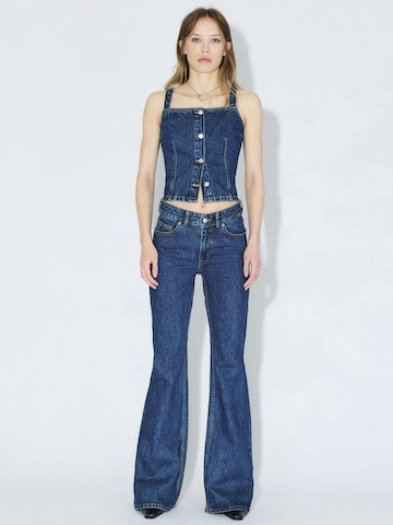 Dr. Denim Slimfit Jeans 'Elba Mid Bootcut' in Blauw