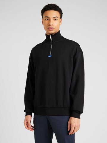 Sweat-shirt 'Neeler' HUGO en noir : devant