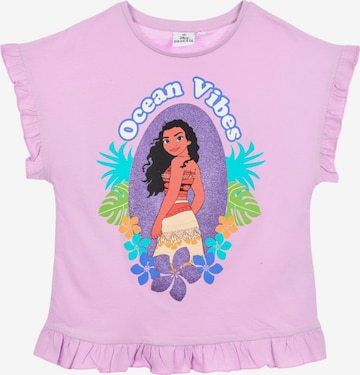 Disney Vaiana Shirt 'Disney Vaiana T-Shirt' in Lila: Vorderseite