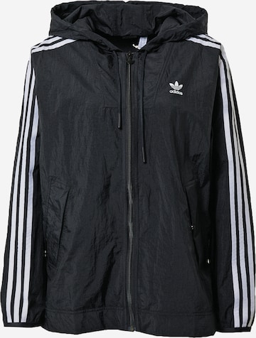 ADIDAS ORIGINALS Between-Season Jacket in Black: front