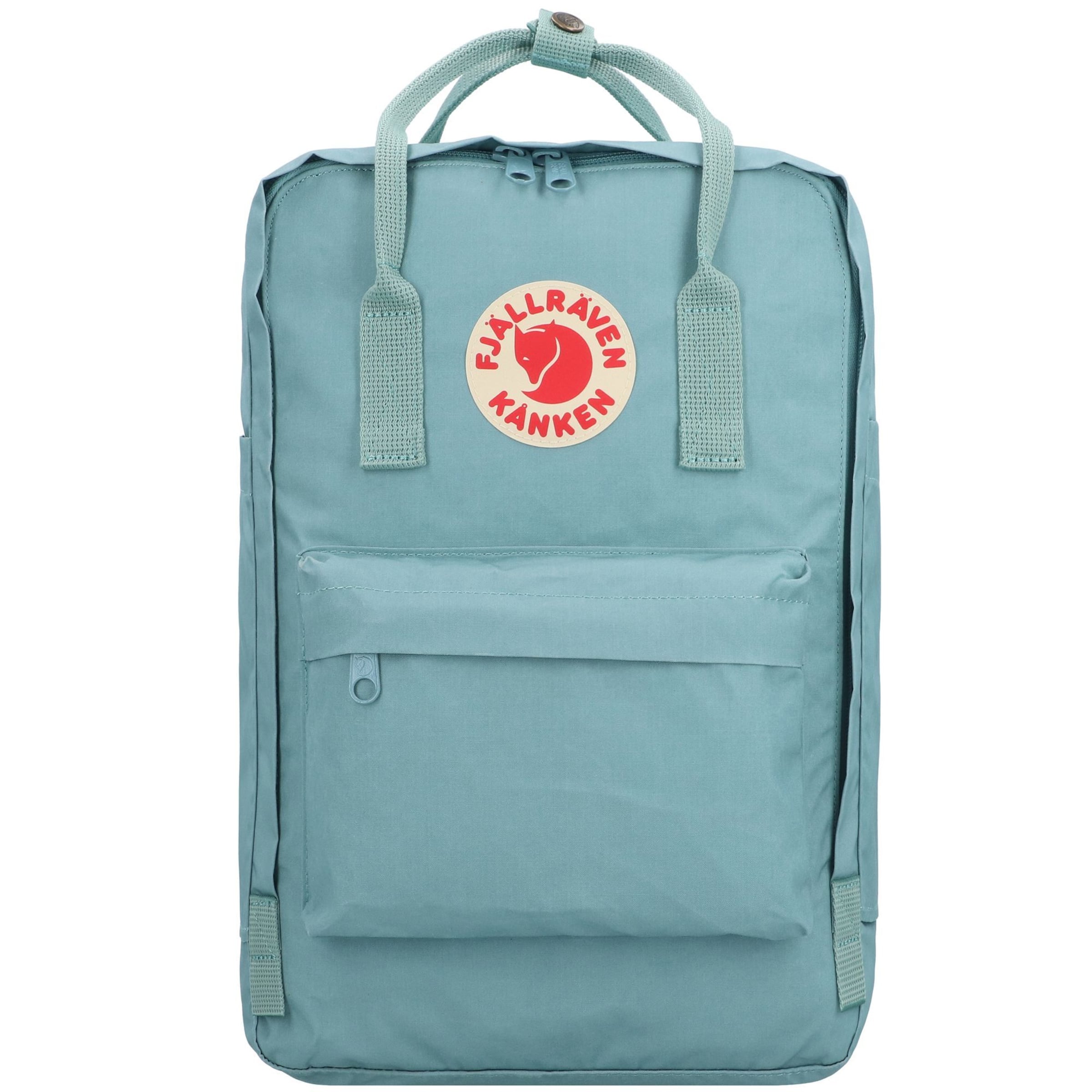 Zaino 'Kanken' di Fjällräven in blu: frontale
