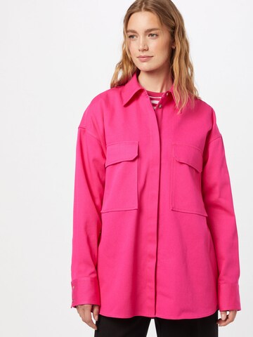 HUGO Bluse 'Evily' in Pink: predná strana