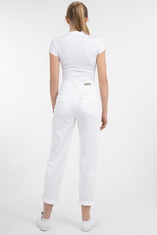 Recover Pants Tapered Pants 'Cara' in White