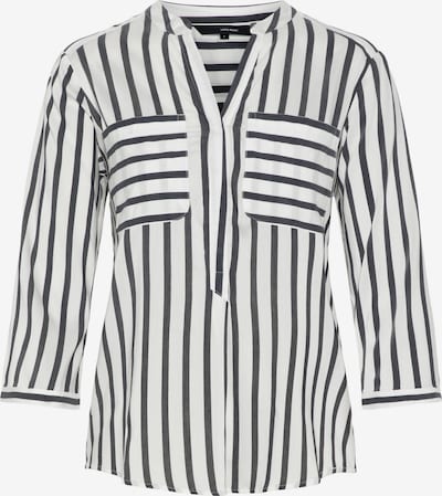 VERO MODA Блуза 'VMErika' в сиво / бяло, Преглед на продукта