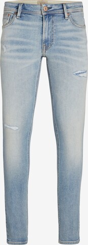 Coupe slim Jean 'Liam Cole' JACK & JONES en bleu : devant