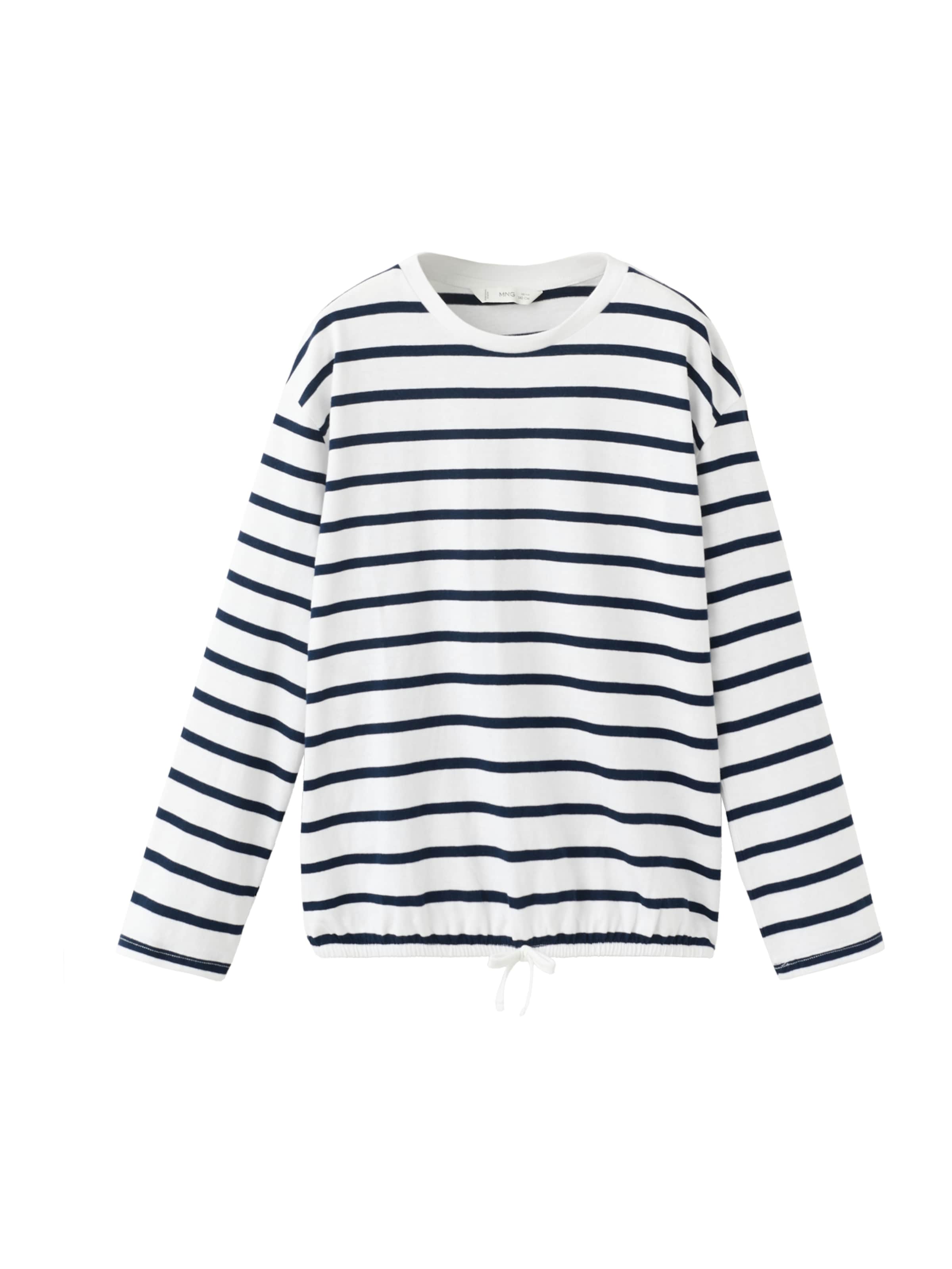 Maglietta MANGO KIDS di colore navy / bianco, Visualizzazione prodotti