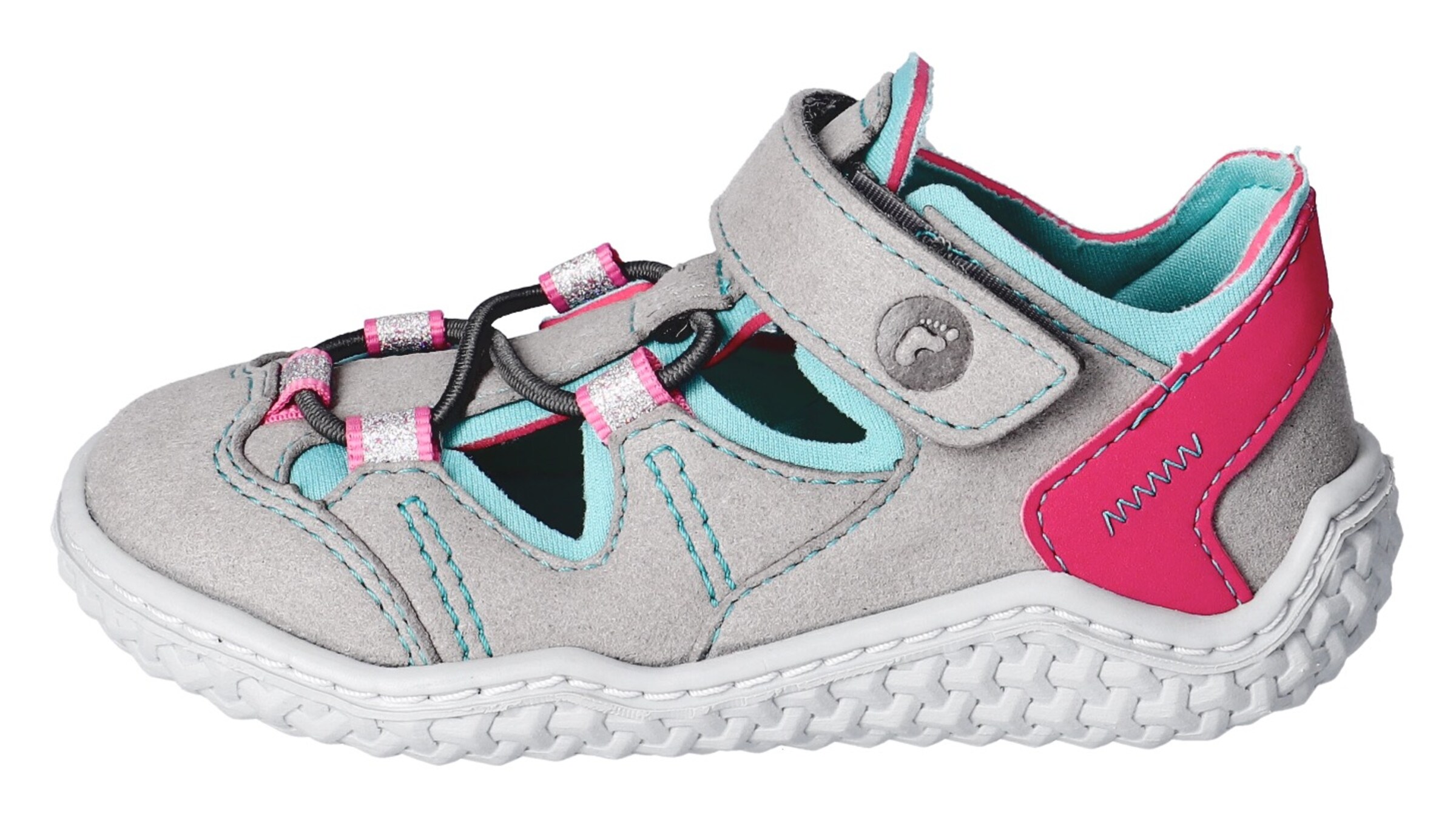 RICOSTA Sandale 'Jeff' in Grau