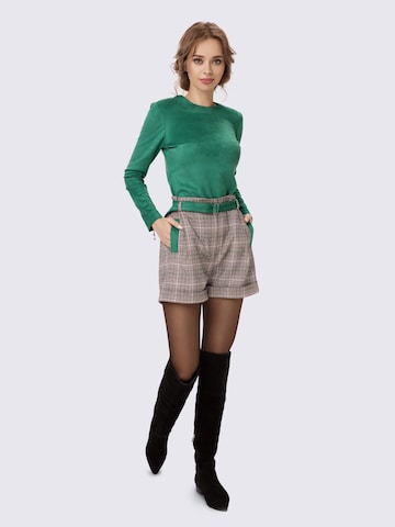 Anushka Loosefit Broek in Grijs