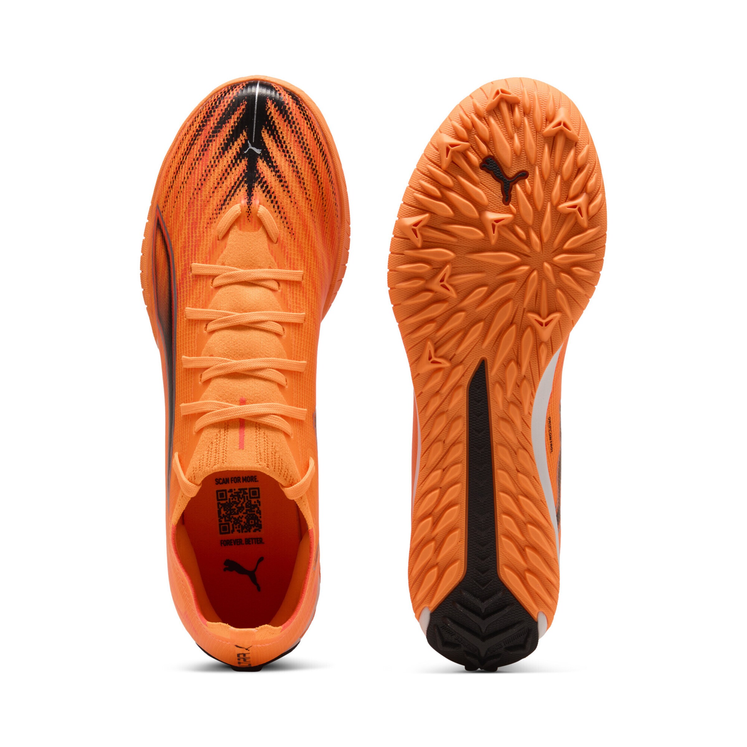 PUMA Soccer shoe 'Ultra 6 Match' in Orange