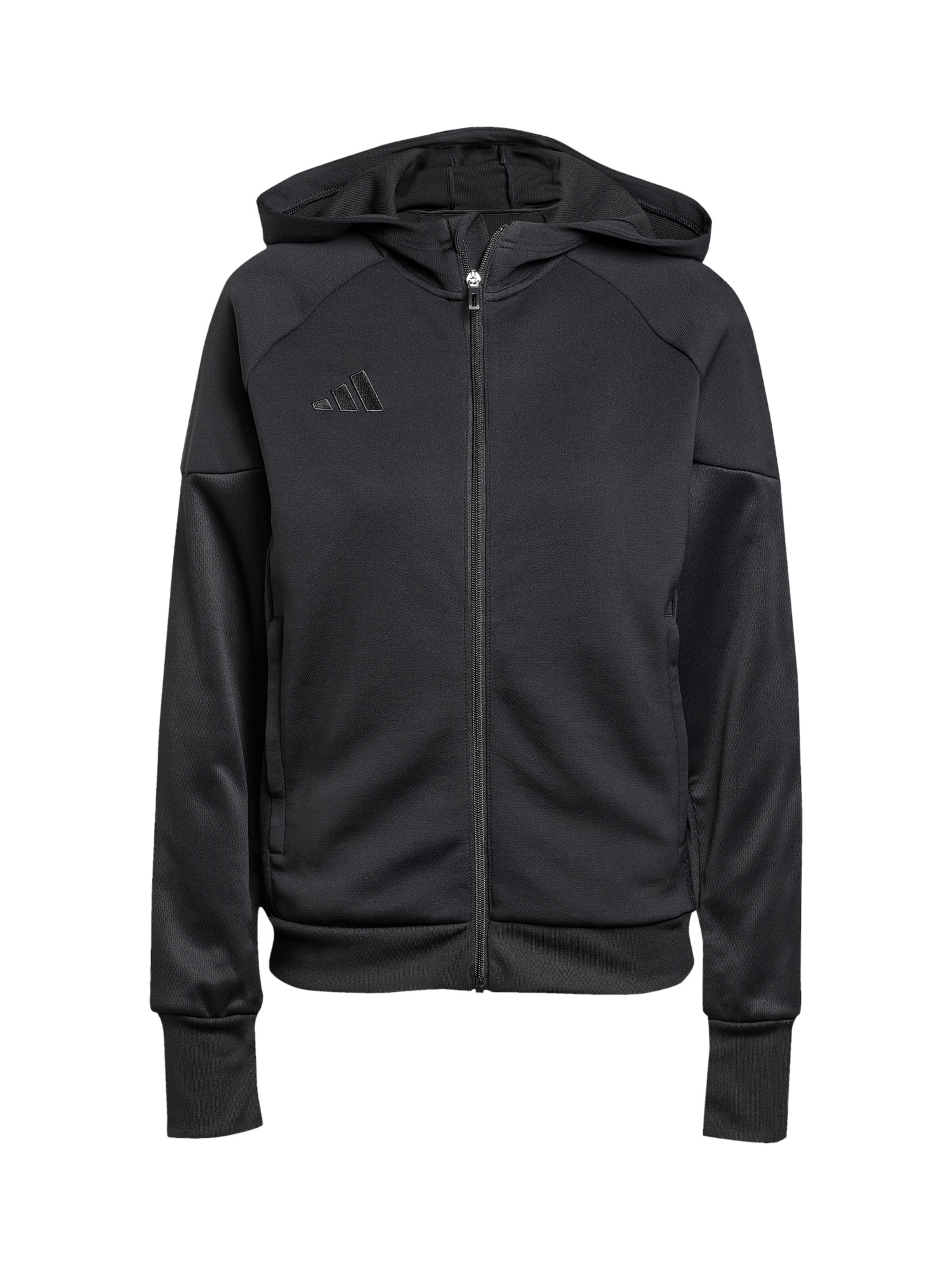 ADIDAS PERFORMANCE Sportsweatjacke 'Tiro 25' in Schwarz: Vorderseite
