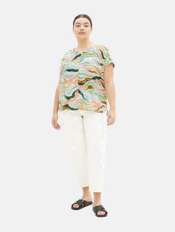 Tom Tailor Women + Bluse in Mischfarben