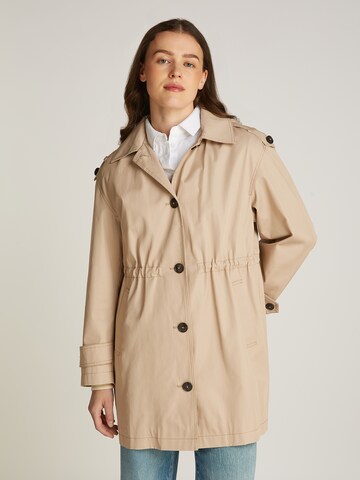 TOMMY HILFIGER Tussenparka in Beige: voorkant