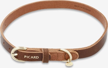 Picard Hundehalsband 'Susi' in Braun: Vorderseite