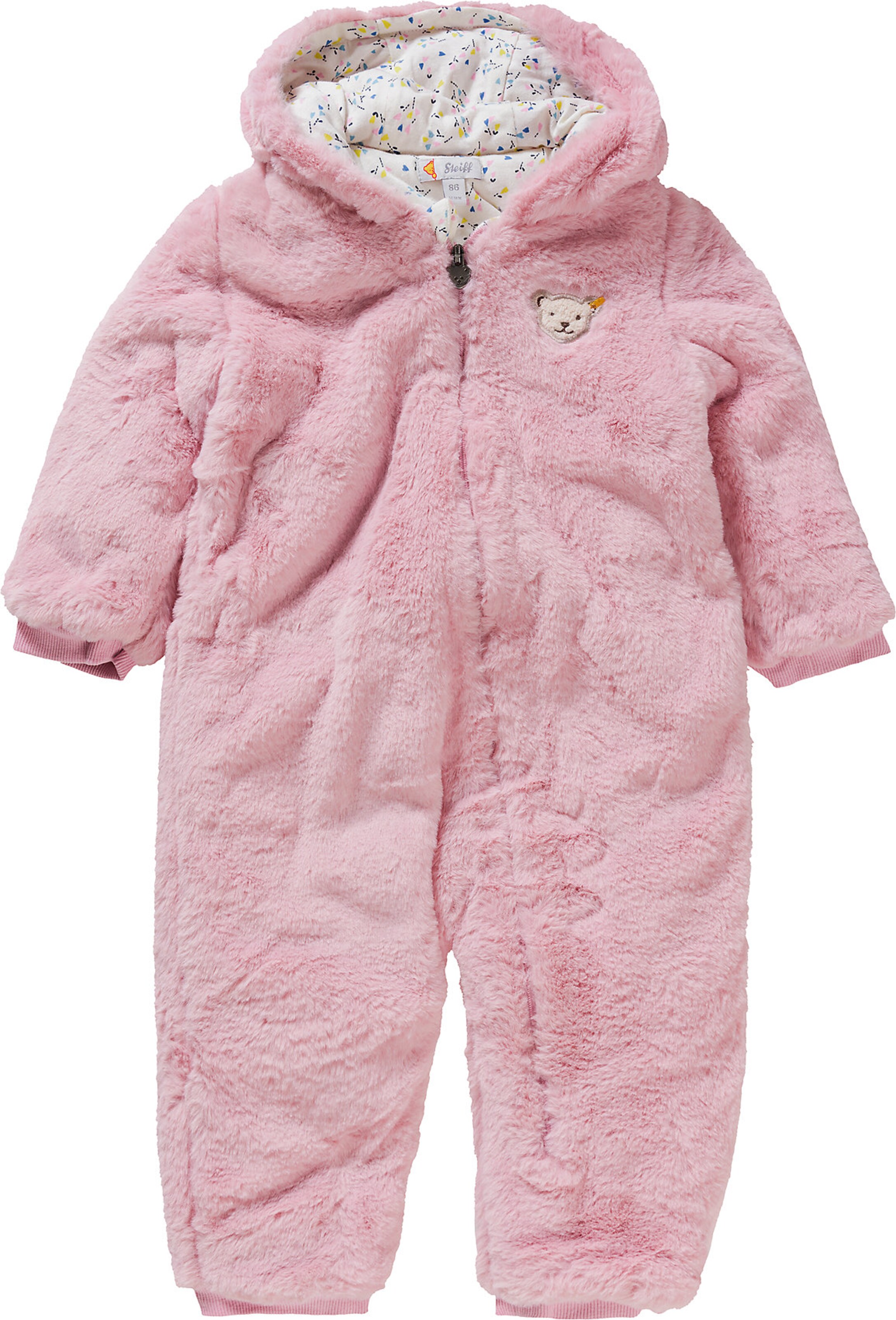 Kinder Bekleidung STEIFF Baby Overall in Rosa - IB62687