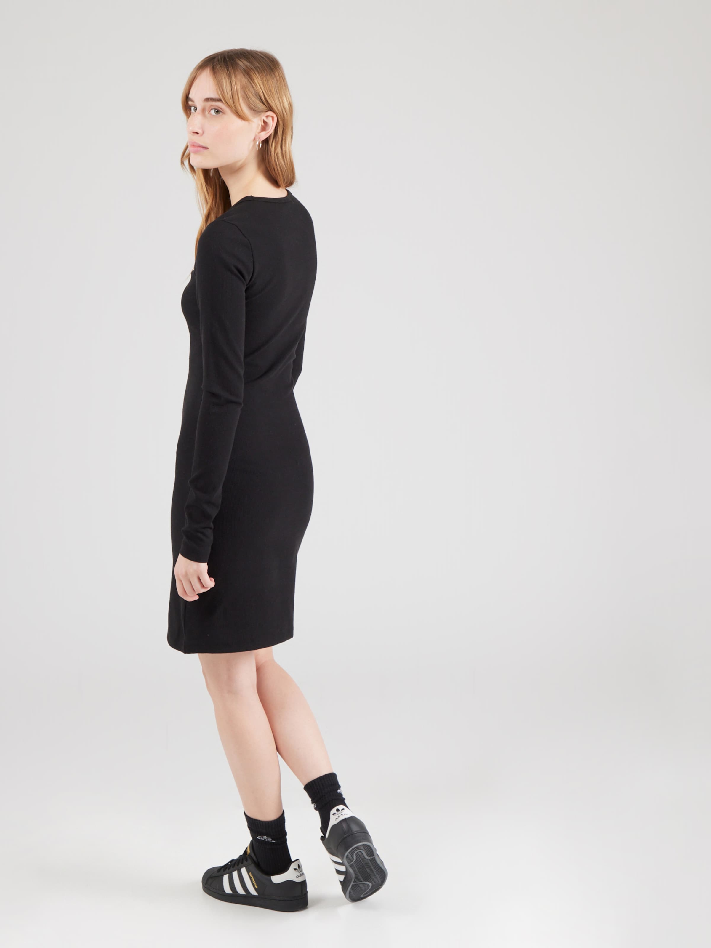 ADIDAS ORIGINALS Dress ESS in Black ABOUT YOU