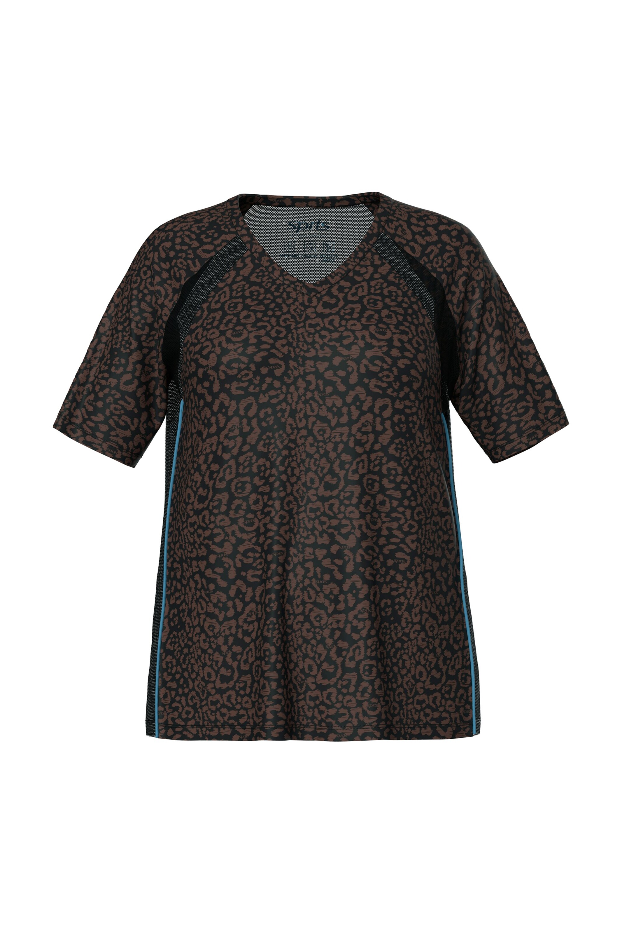 Ulla Popken Shirt in Braun: Vorderseite