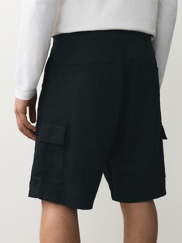 Next - Loosefit Pantalón cargo en negro