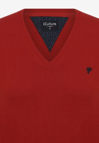 Pullover 'ISABELLA' di DENIM CULTURE in rosso