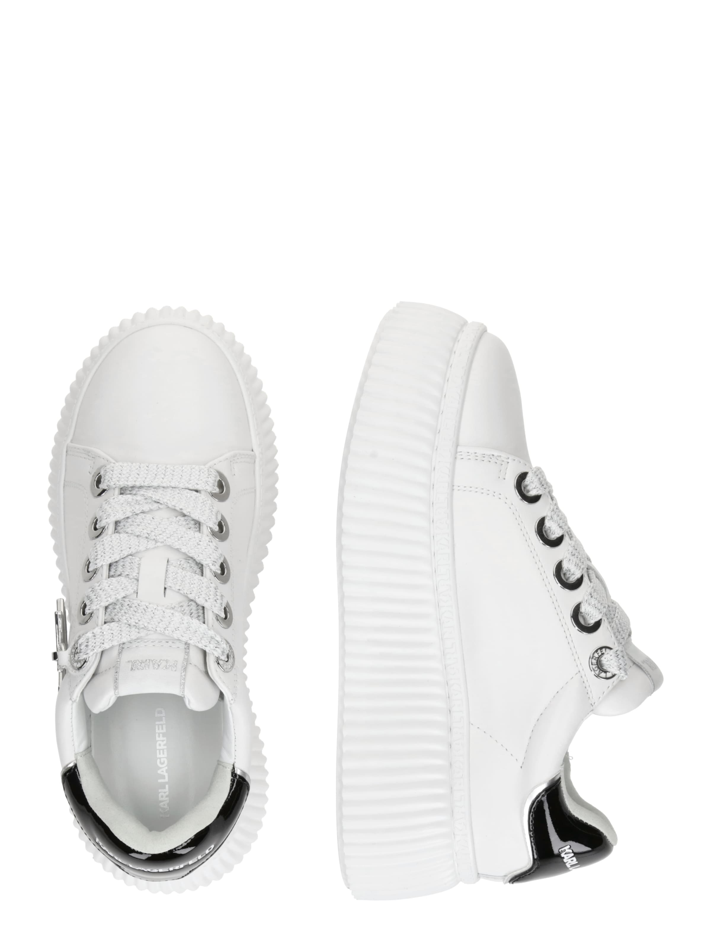 Karl Lagerfeld Nízke tenisky - Biela