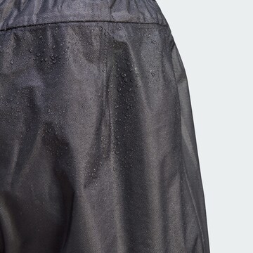 ADIDAS TERREX Štandardný strih Outdoorové nohavice 'Xperior Light 2.5-Layer Rain' - Čierna