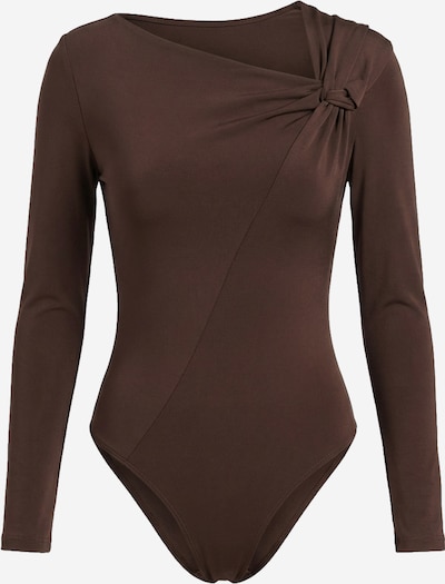 Marškinėliai-glaustinukė 'Elena' iš studioselect, spalva – tamsiai ruda, Prekių apžvalga