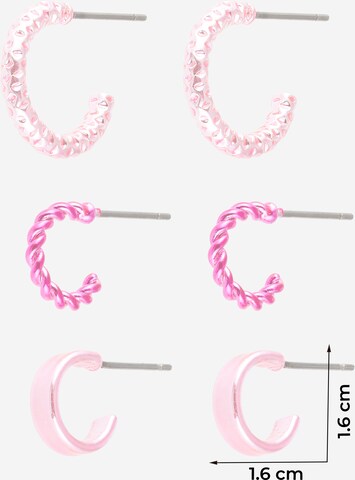 PIECES Earrings 'OLINA' in Pink