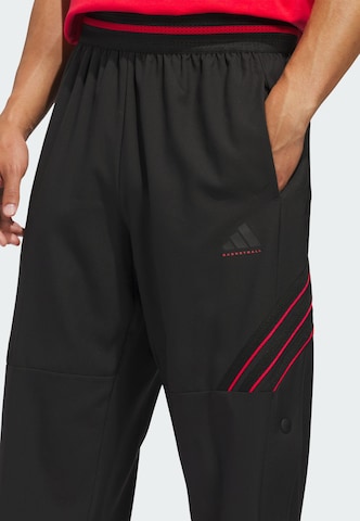 ADIDAS PERFORMANCE Loose fit Sports trousers 'Crazy Lite' in Black