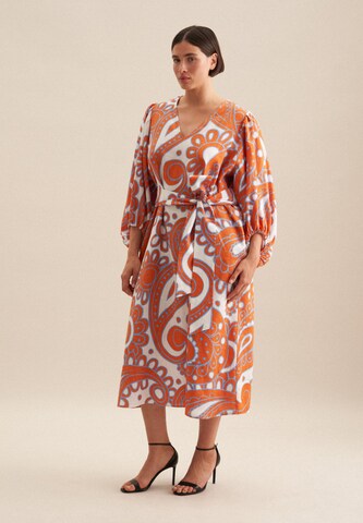 SEIDENSTICKER Kleid 'Curvy' in Orange