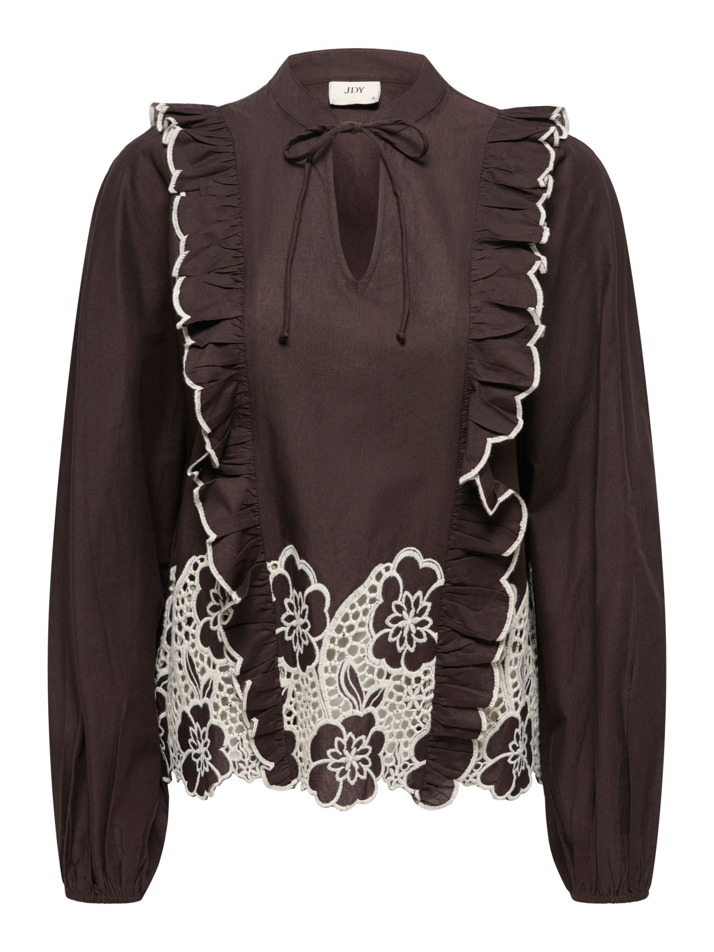 Chemisier 'JDYHolly' JDY en marron : devant