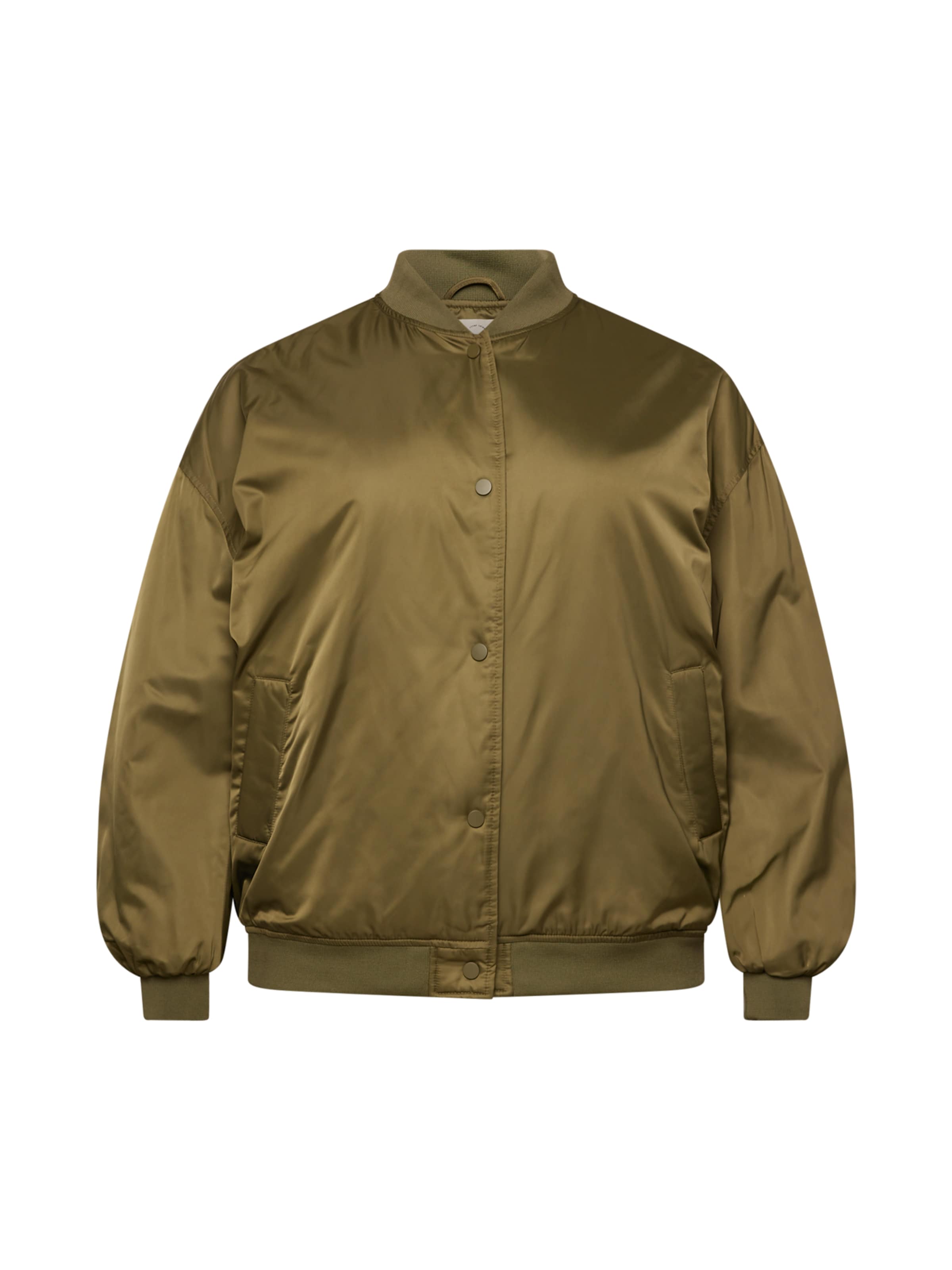 River Island Plus Преходно яке в зелено: отпред