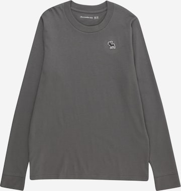 T-Shirt Abercrombie & Fitch en gris : devant