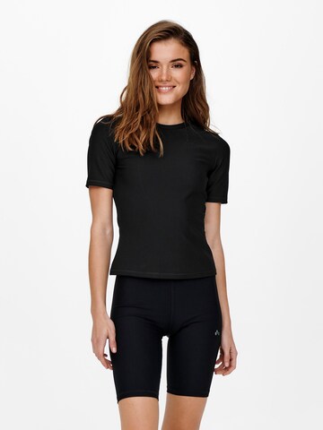 ONLY PLAY Performance Shirt 'Jana' in Black: front