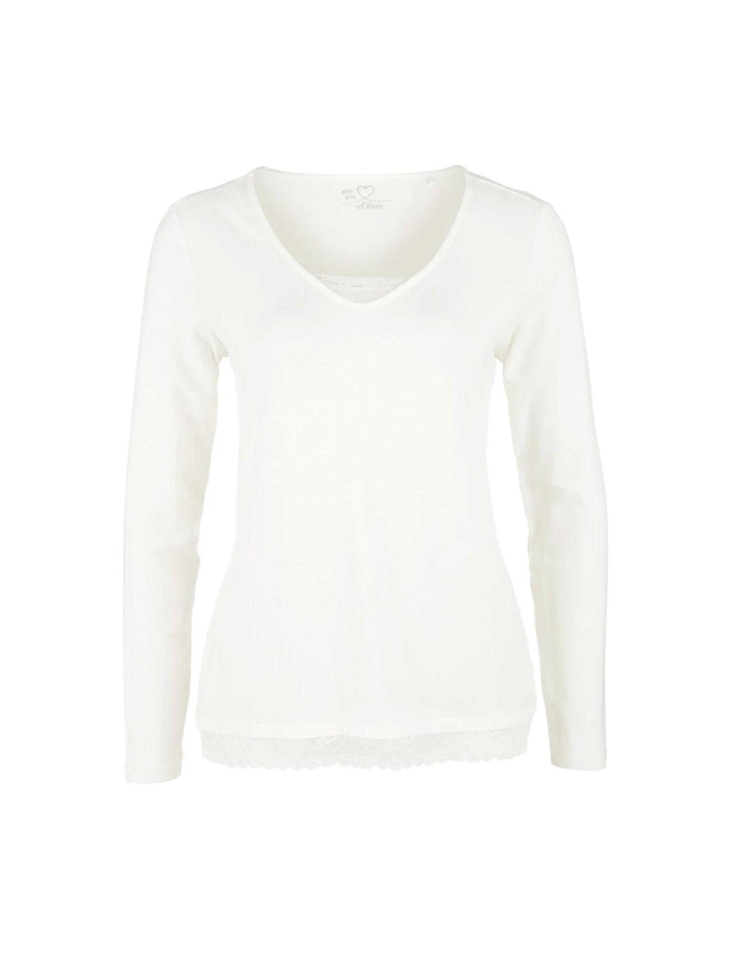 s.Oliver Shirt in M in Cream, Item view