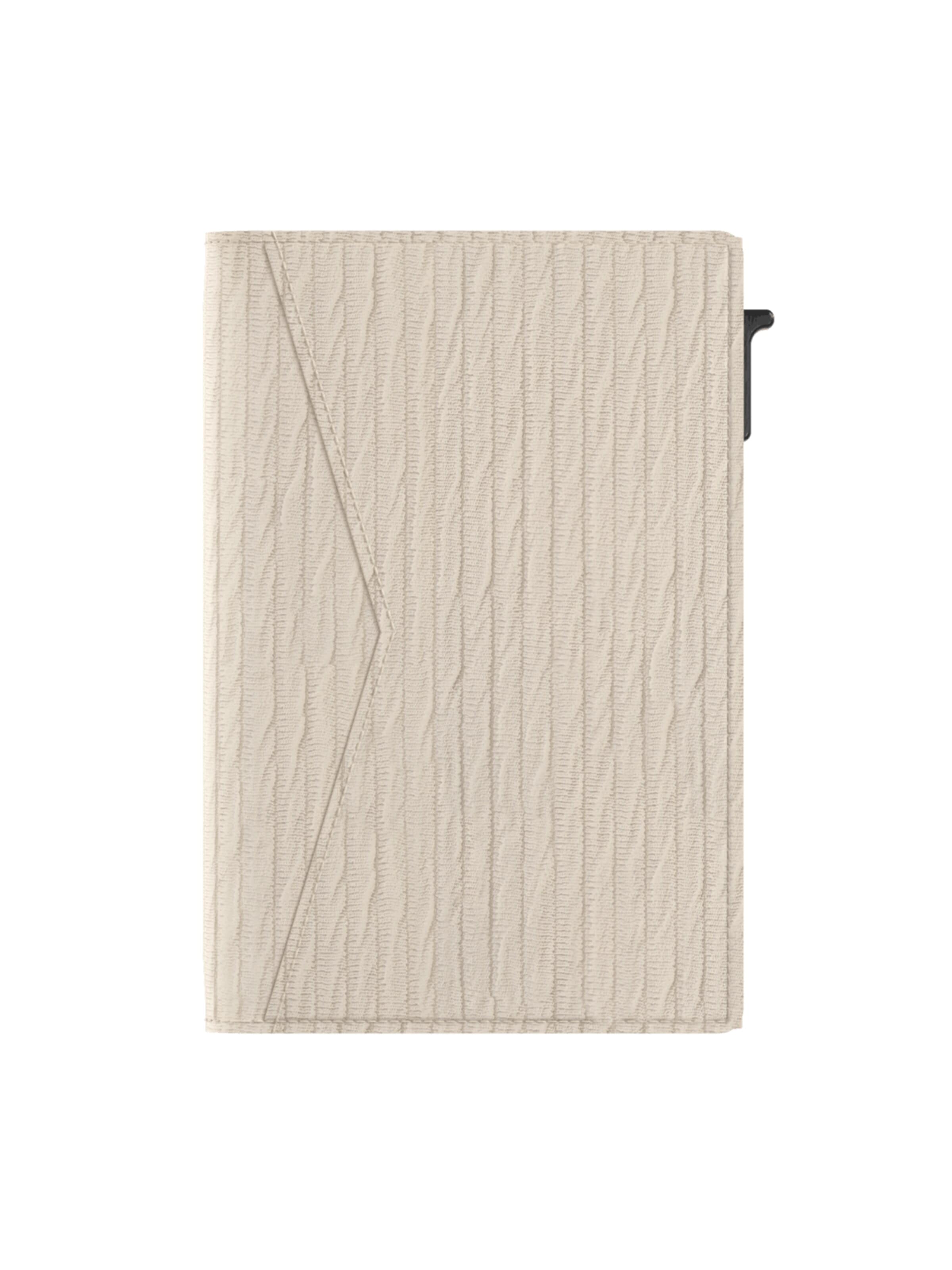 Porte-monnaies 'Pasjeshouder Slim Ripple' Prowallet en beige
