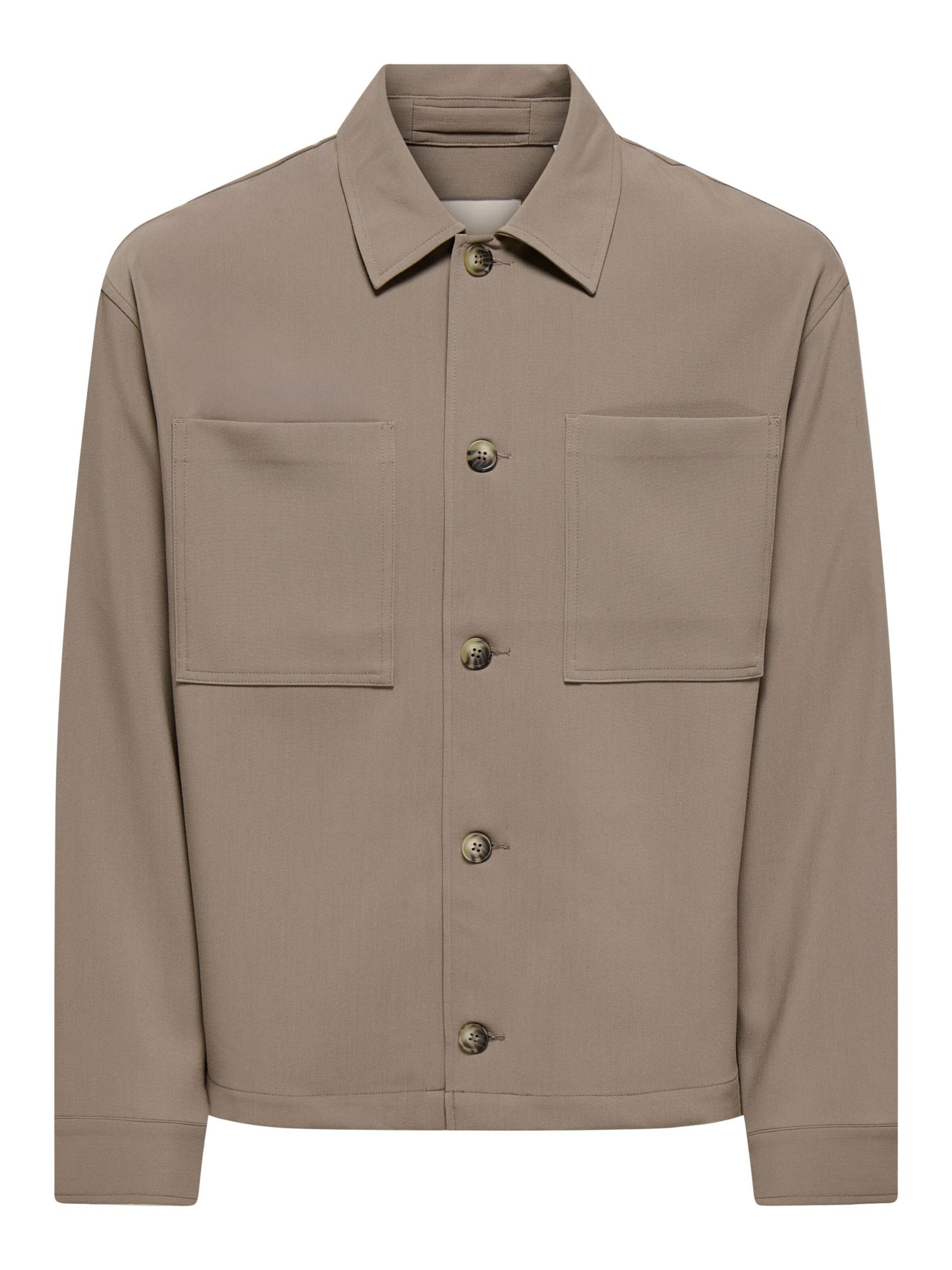 Only & Sons Chaqueta de entretiempo 'ONSWill' en taupe, Vista del producto