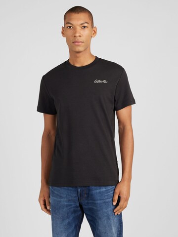 T-Shirt G-Star RAW en noir : devant