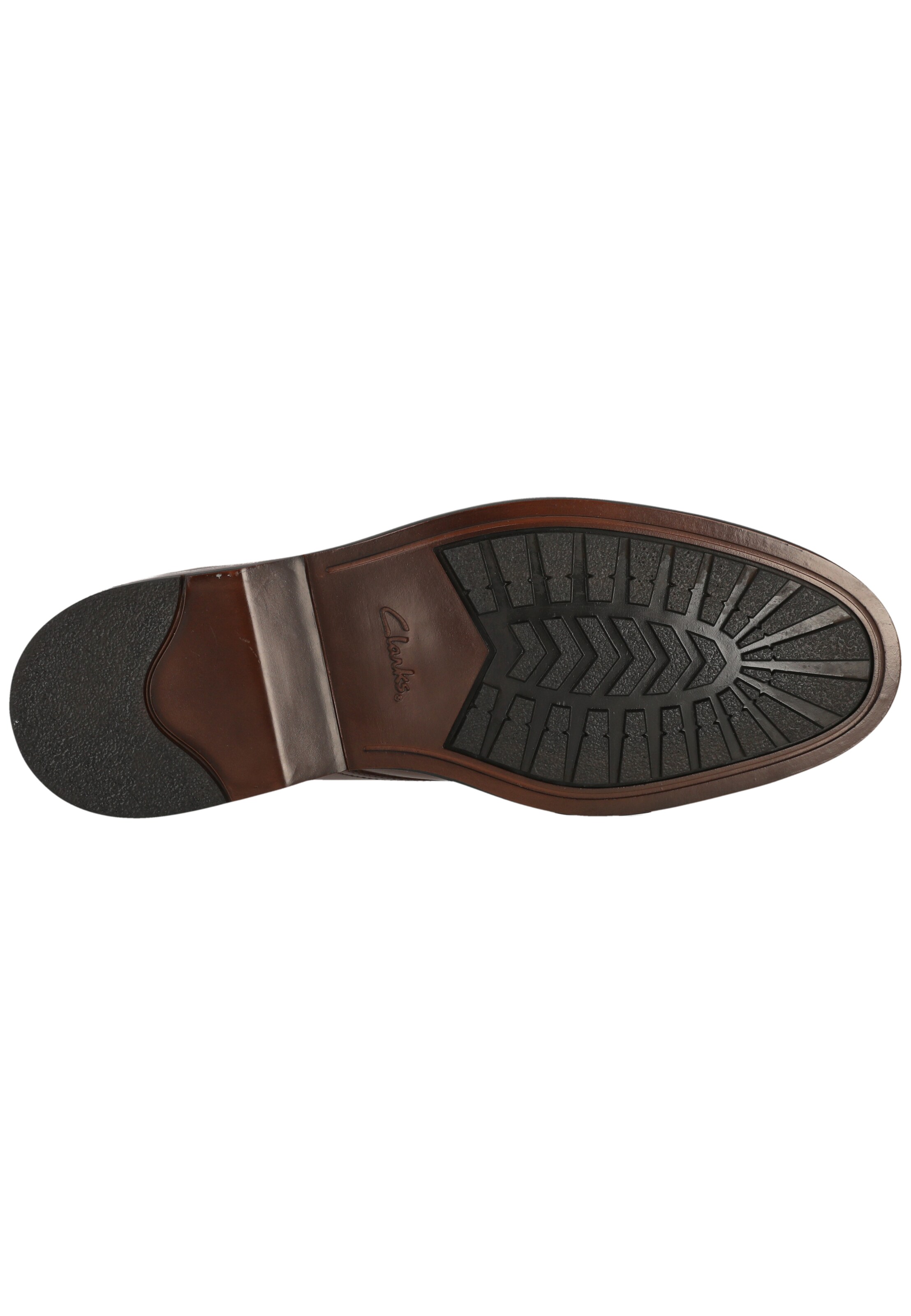 CLARKS Veterschoen 'Aldwin Chukka' in Bruin