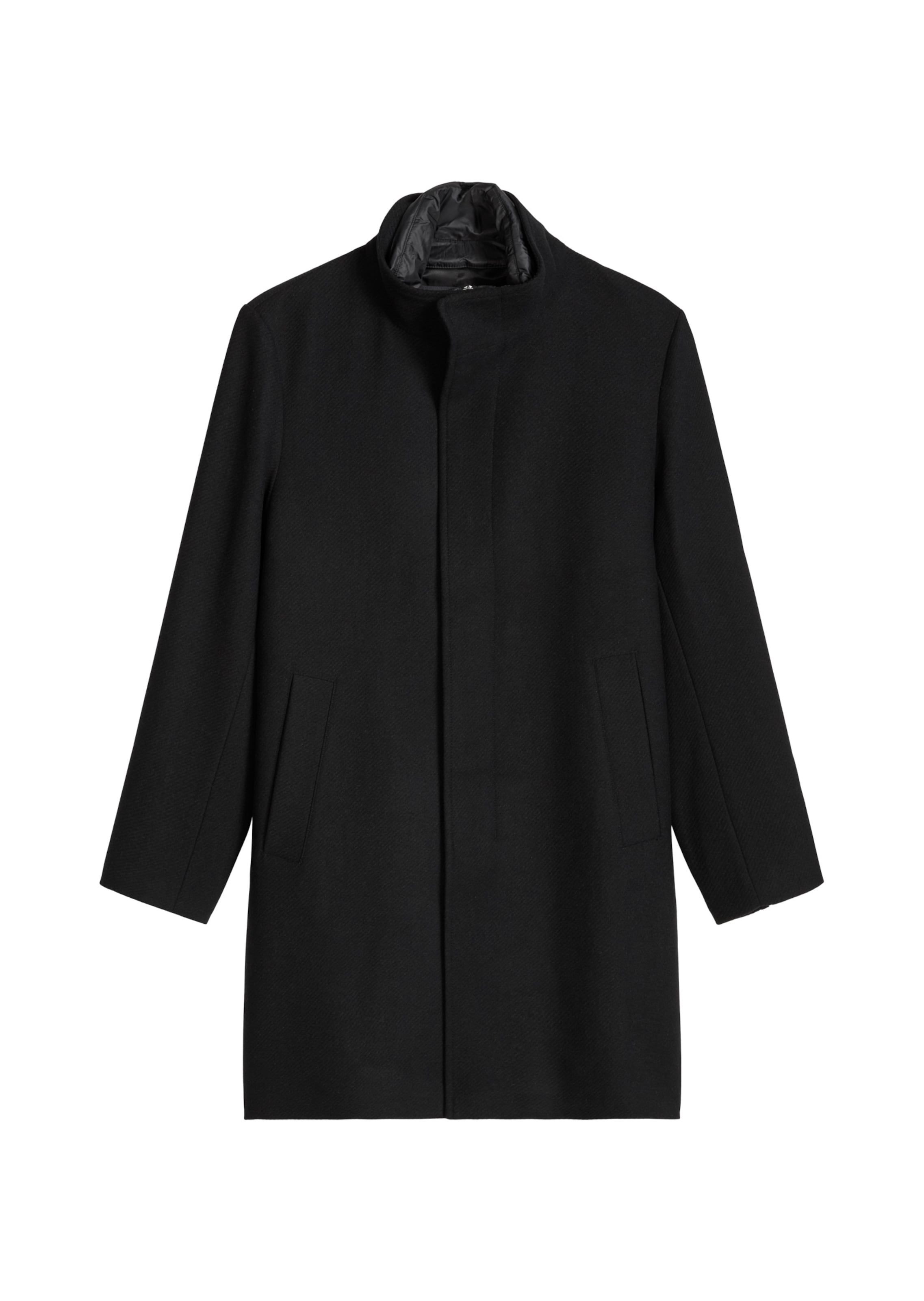 Manteau d’hiver Marc O'Polo en noir : devant